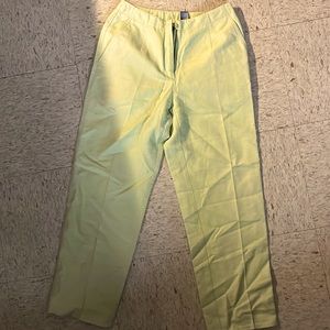 Vintage lime green chinos